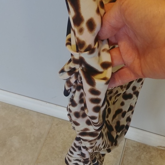 Jennifer Lopez Eternal Beauty Shaped Leopold Dress NWT Size Medium - Picture 4 of 15